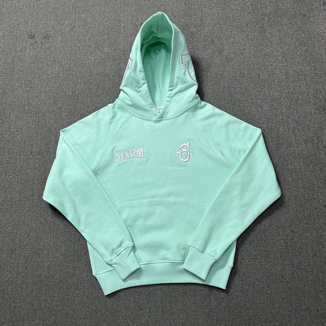 Velvet Hooded Tracksuit Set