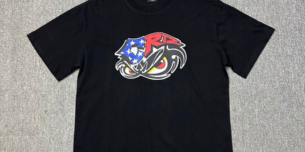 240g Unisex Letter Logo T-Shirt