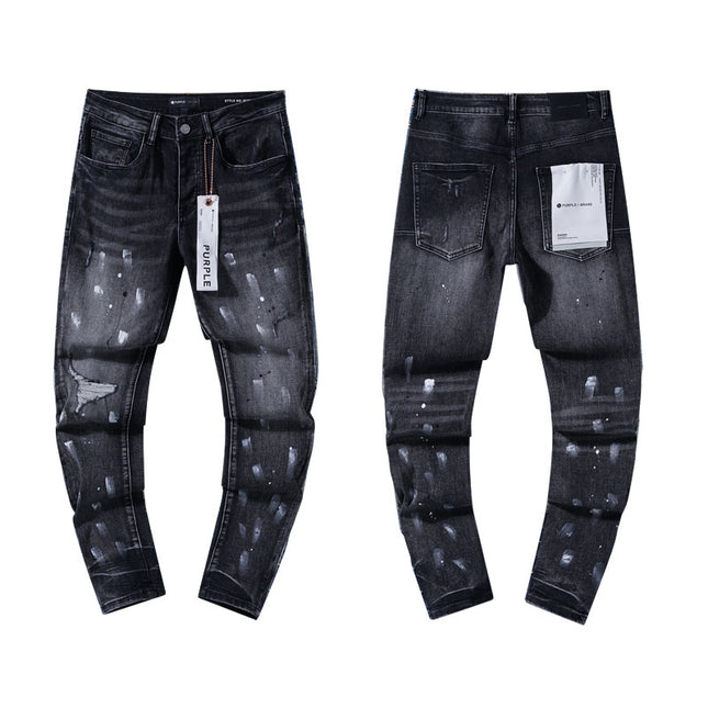 Ripped Jeans foreign high street wear