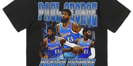 NBA Star Retro T-Shirt - Curry Kobe Morant Rose