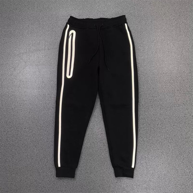 hooded tech fleece zipper suit