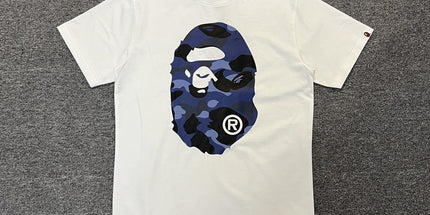 Ape Head Double-Sided Heavy Cotton Couple T-Shirt