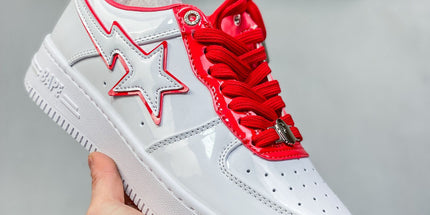 Patent Low-Top Casual Sneakers