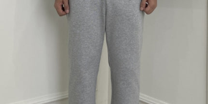 Slim Bootcut Casual Trousers