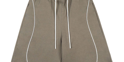 Streetwear Zipper Vest and Shorts Set