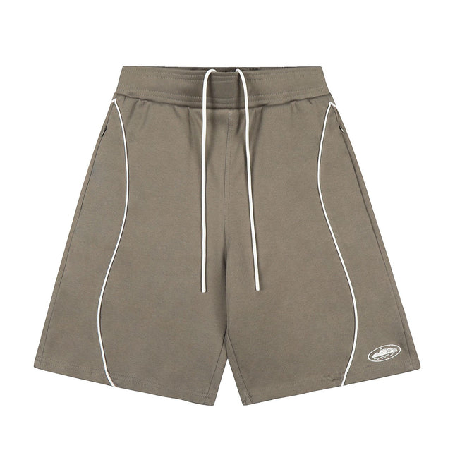 Streetwear Zipper Vest and Shorts Set