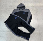 Black patchwork set