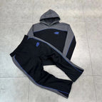 Black patchwork set