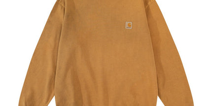 Retro Loose Crew Neck Sweatshirt for Couples