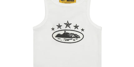 Basic LOGO Crew Neck Sleeveless Vest T-Shirt