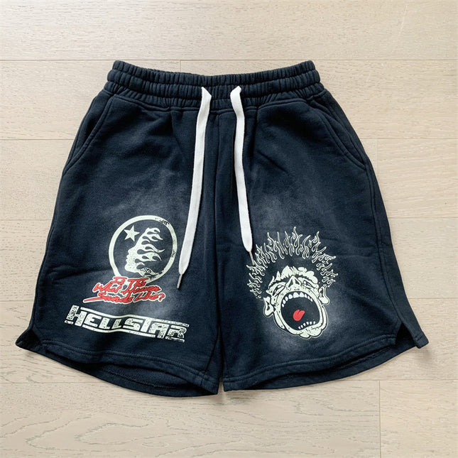 Distressed Baggy Streetwear Shorts