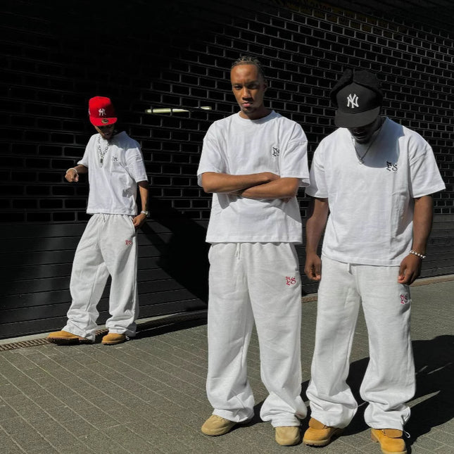 Y2K Streetwear Letter Embroidery Loose Sweatpants