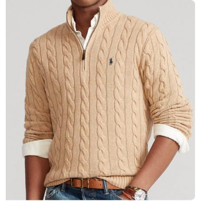 Crew Neck Knit Sweater