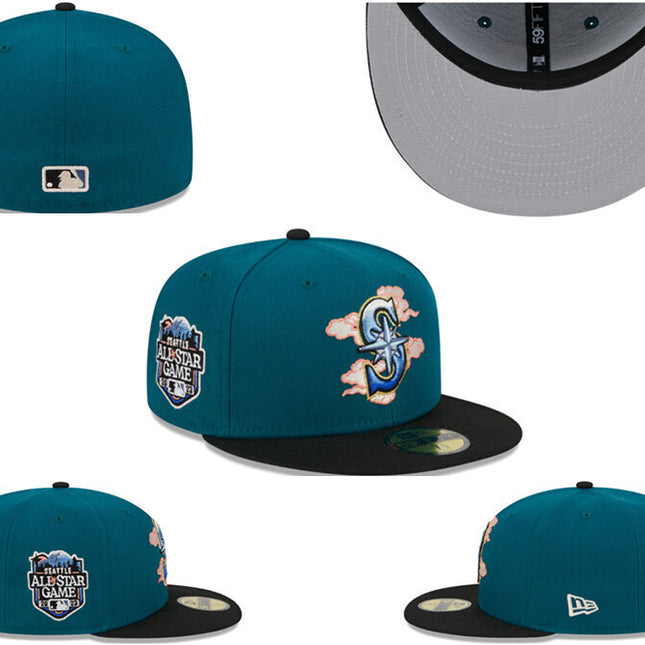 Unisex Flat-Brim Baseball Cap