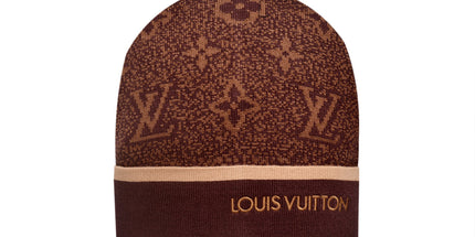 Classic Leather Label Unisex Knitted Beanie