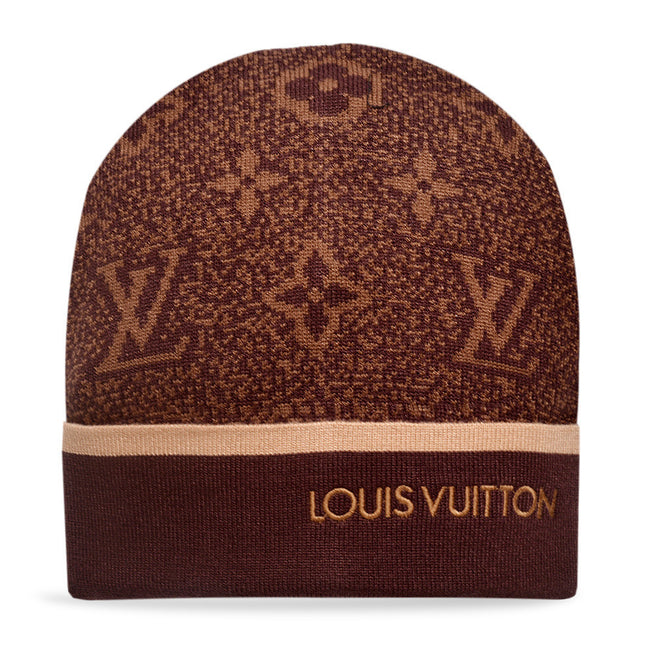 Classic Leather Label Unisex Knitted Beanie