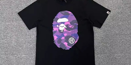 Ape Head Double-Sided Heavy Cotton Couple T-Shirt