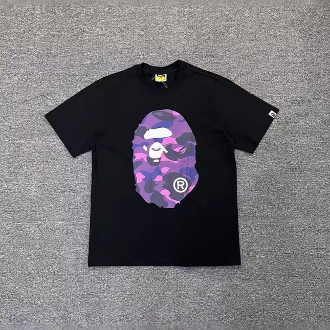 Ape Head Double-Sided Heavy Cotton Couple T-Shirt