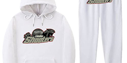 Unisex Trendy Hooded Fleece Sweatshirt Sports Suit