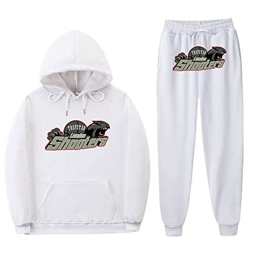 Unisex Trendy Hooded Fleece Sweatshirt Sports Suit