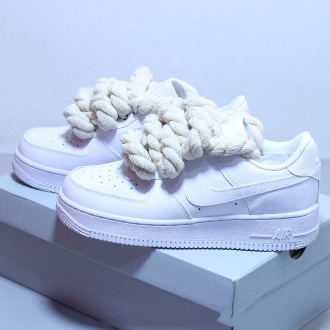 Nike Air Force 1 with Chunky Rope Laces