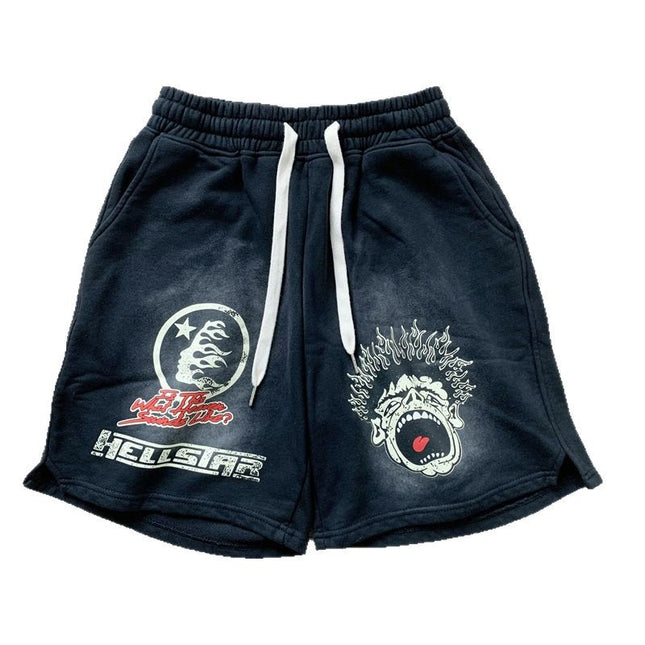 Distressed Baggy Streetwear Shorts