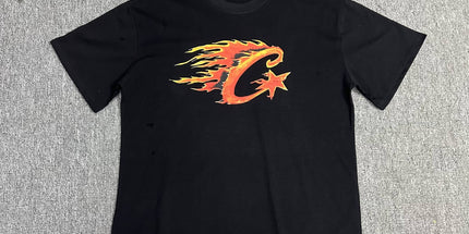 240g Unisex Letter Logo T-Shirt
