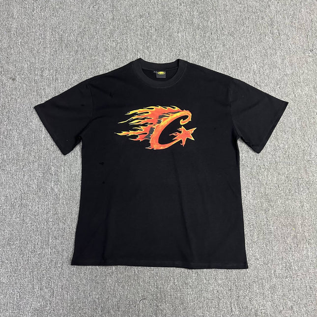 240g Unisex Letter Logo T-Shirt