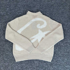 Apricot polo collar