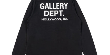 GALLERY DEPT Classic Letter Print Long Sleeve Tee