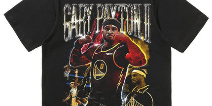 NBA Star Retro T-Shirt - Curry Kobe Morant Rose
