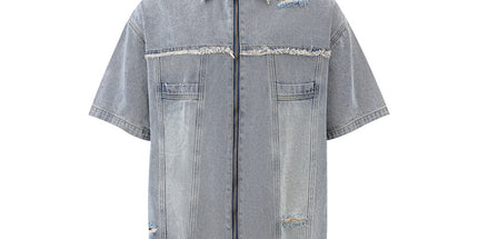 Vintage Ripped Denim Set