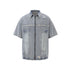 M / 004 blue top