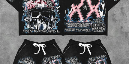 Crew Neck T-Shirt & Shorts Set