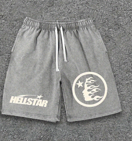 Distressed Baggy Streetwear Shorts