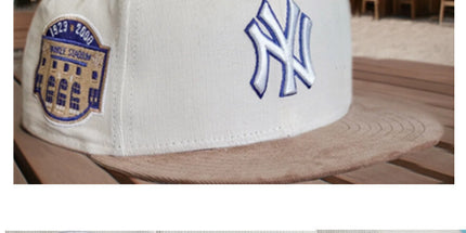 Unisex Flat-Brim Baseball Cap