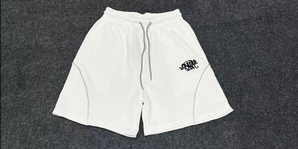 Reflective Embroidery T-Shirt & Shorts Set