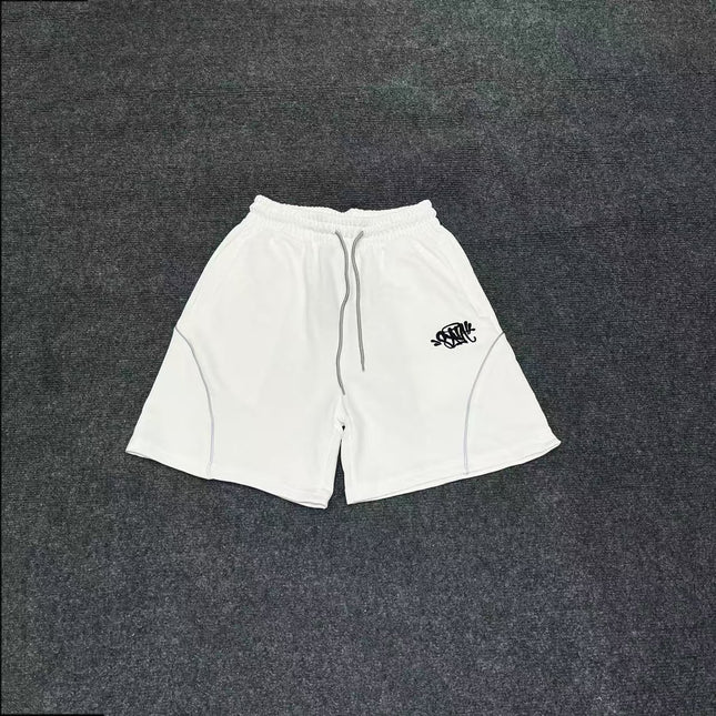 Reflective Embroidery T-Shirt & Shorts Set