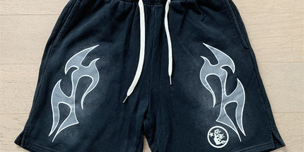 Distressed Baggy Streetwear Shorts