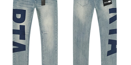 Ripped Jeans foreign high street wear