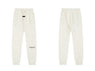 S / 2359 Oatmeal Grey Pants Flocked Letters