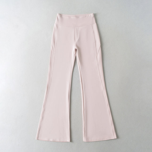Women’s Zip Hoodie and Flared Pants Set