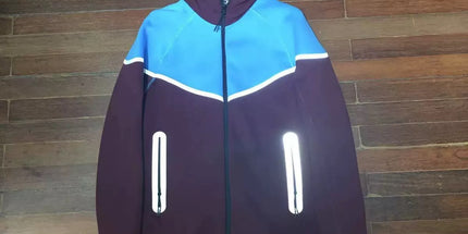 hooded tech fleece zipper suit