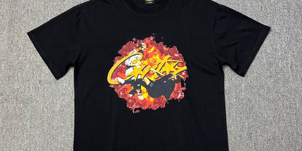240g Unisex Letter Logo T-Shirt
