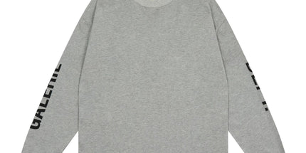 GALLERY DEPT Cotton Loose Long Sleeve Letter Tee