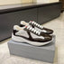 37 / Style 3: Black lacquered gray mesh