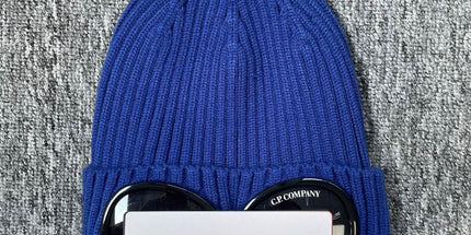 Rib CP Glasses Knit Caps - Unisex Winter Warmth
