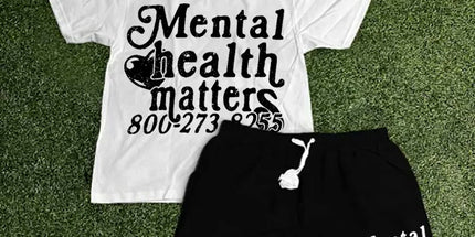 Crew Neck T-Shirt & Shorts Set