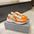 37 / Style 17: Orange lacquered gray mesh