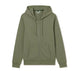 S / Army green zipper